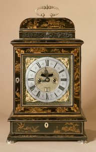 Horloge de cheminée, mouvement par James Boyce, vers 1705